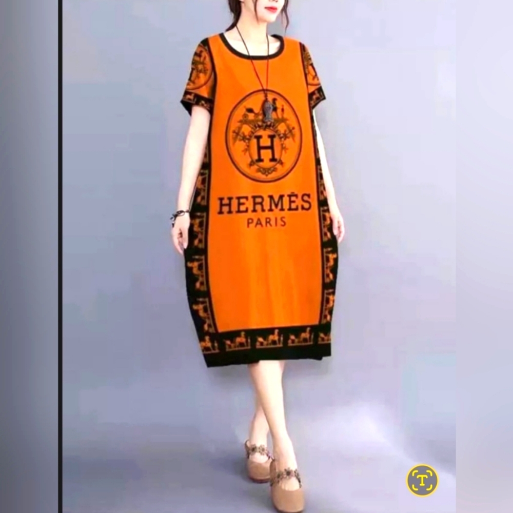 Orange Dress